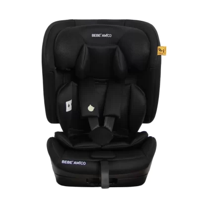 BEBE AMICO EVERGROW I-SIZE CARSEAT – BLACK คาร์ซีทระดับพรีเมียม