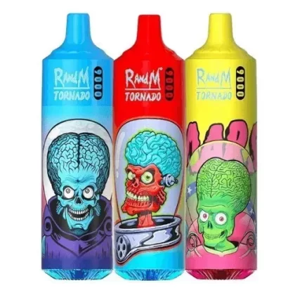RandM Tornado 9000 T9000 Pro Max Puffs Pre-Filled Device – Banana Custard