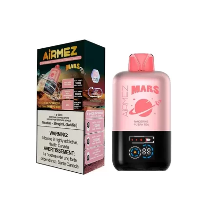 Airmez Mars 20K Tangerine Pu'erh Tea – 20,000 Puffs