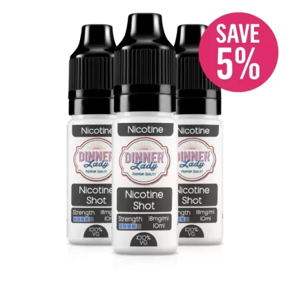 3 Bottles - Nicotine Shot 10ml 18mg