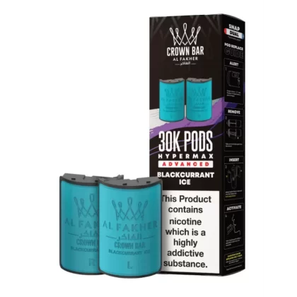 Al Fakher 30k Hypermax Prefilled Pods Blackcurrant Ice