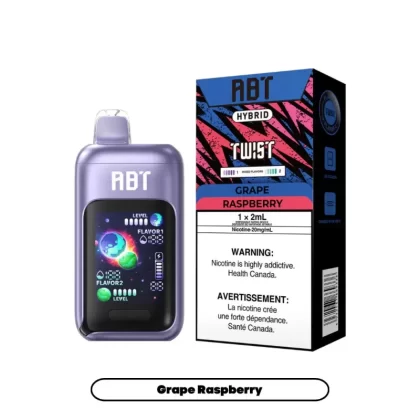 ABT Twist Hybrid 40K – Grape & Raspberry