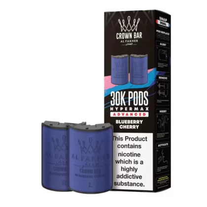 Al Fakher 30k Hypermax Prefilled Pods Blueberry Cherry