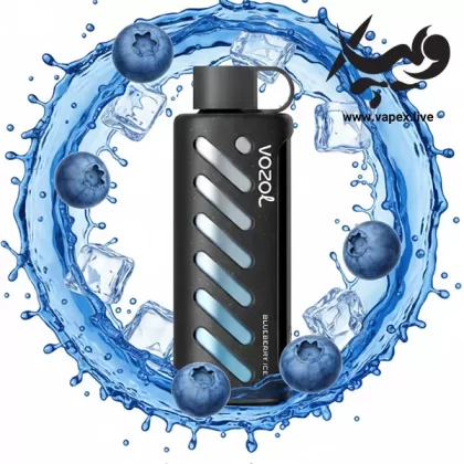 ویپ یکبار مصرف وزول گیر شیشا ۲۵۰۰۰ پاف بلوبری یخ Vozol Gear Shisha 25000 Puff Blueberry Ice