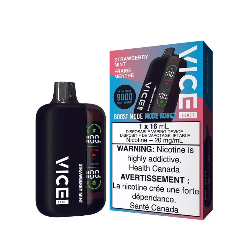Vice Boost Strawberry Mint Disposable Vape Pen
