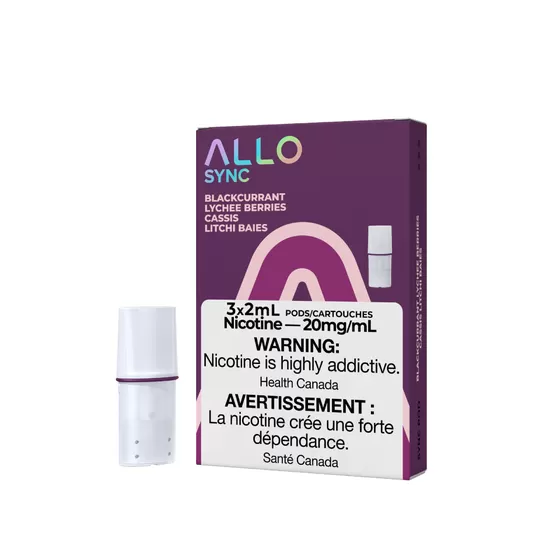 Blackcurrant Lychee Berries Allo Sync Pod (3 Pack)