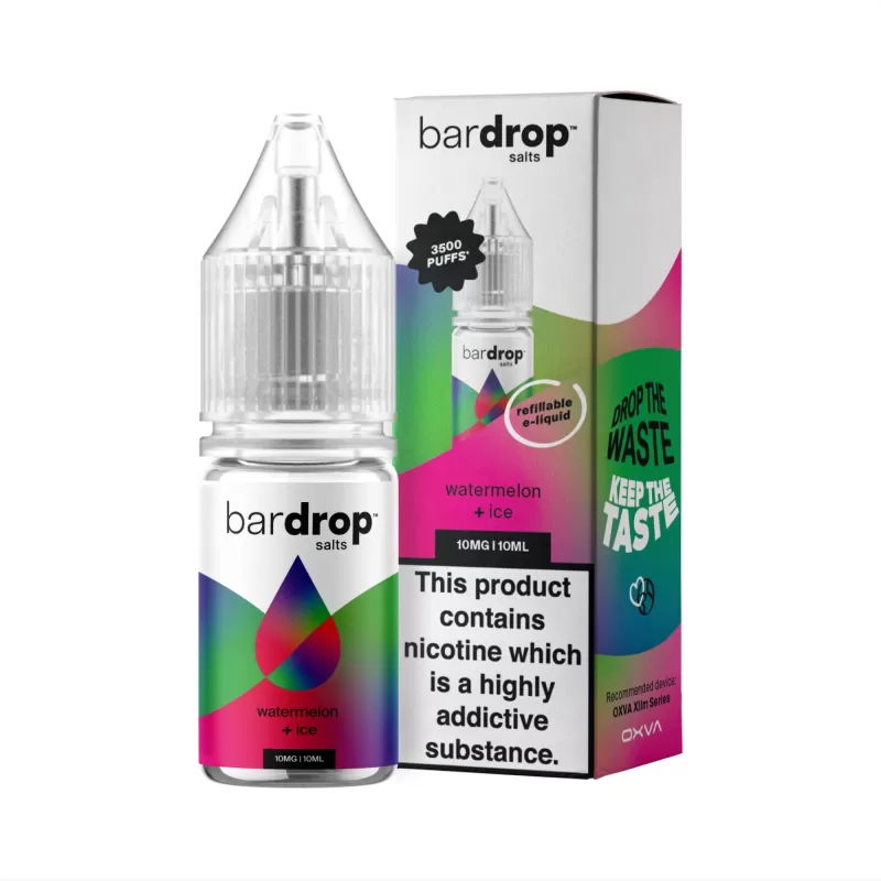Bar Drop Watermelon Ice Nic Salts