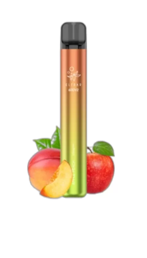 ELF BAR 600V2 Disposable 600 Puffs Apple Peach
