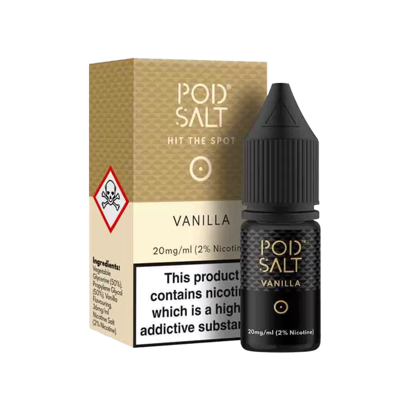 Vanilla Nic Salt E-Liquid by Pod Salt