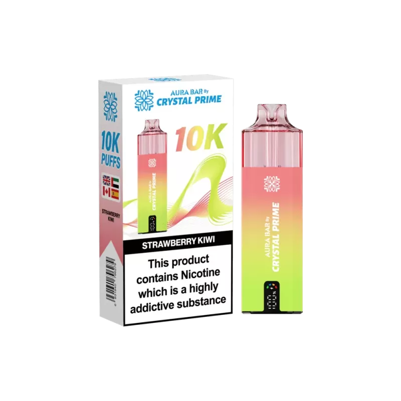 Aura Bar 10K Prefilled Pod Kit By Crystal Prime