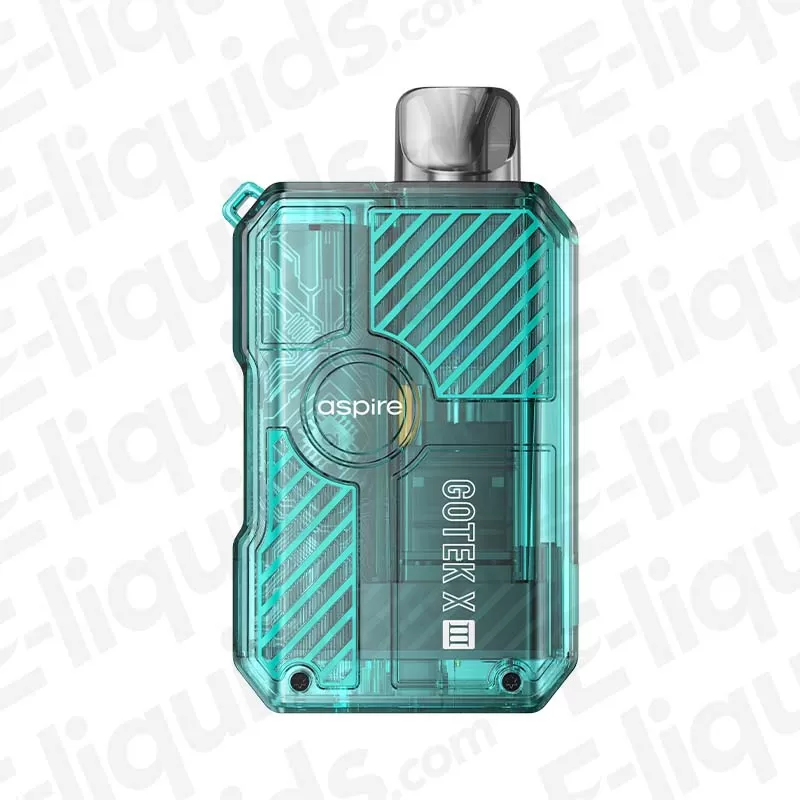Aspire Gotek X3 Cyan Pod Kit