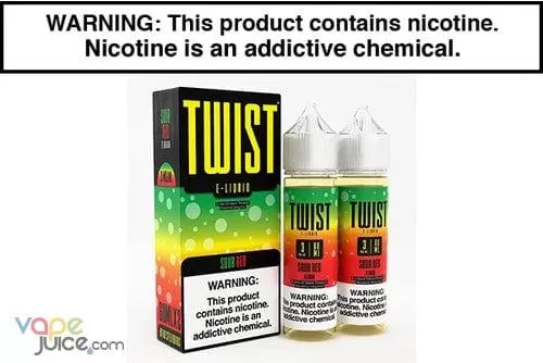 Sour RED BY Twist E Liquid 120ml