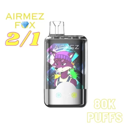 Airmez FOX 2 in 1 80000 Puffs High Capacity Vape Wholesale Europe