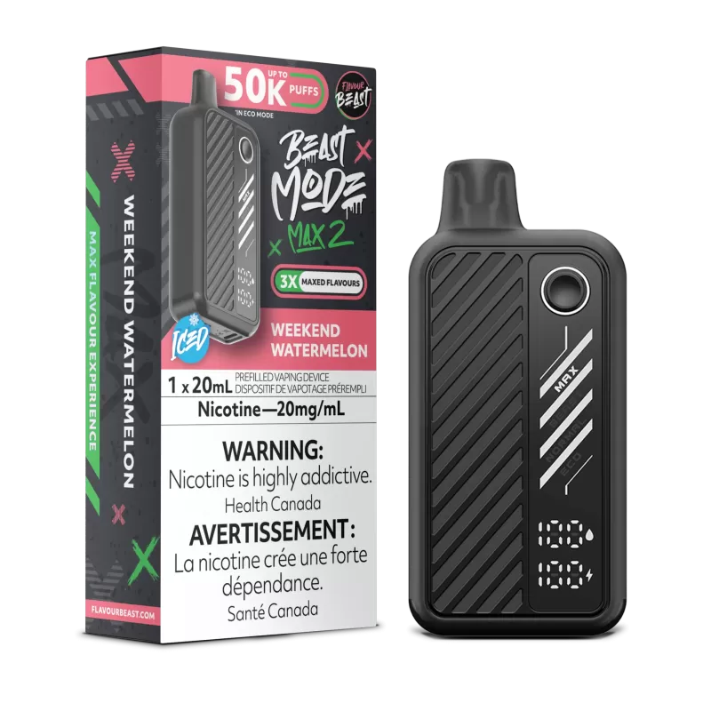 Flavour Beast Beast Mode Max 2 – Weekend Watermelon Disposable Vape
