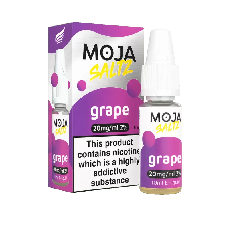 Grape Nic Salt E-Liquid by Moja Saltz