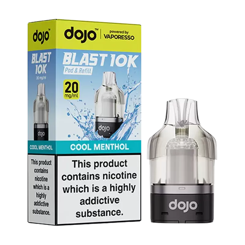Cool Menthol Dojo Blast 10K Refill Pack