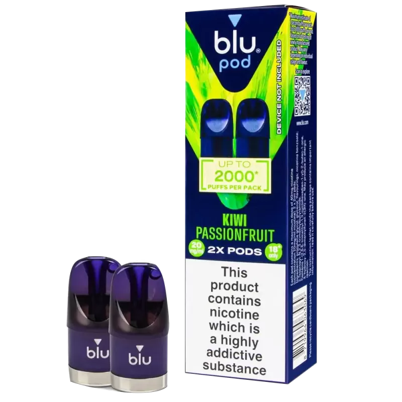 Kiwi Passionfruit Blu Bar Prefilled Pod