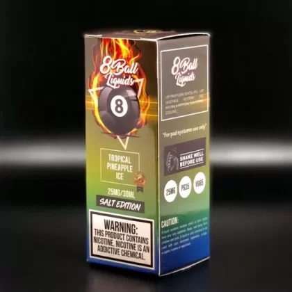 8 Ball Salts - Tropical Pineapple | Nic Salts (30ml)