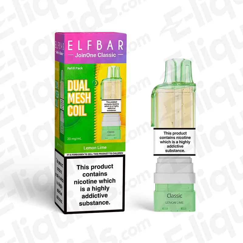 ELF BAR JoinOne15 Classic Lemon Lime Prefilled Pods