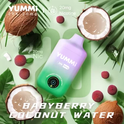 YUMMI 20K (20000) Disposable Vape - Babyberry Coconut Water