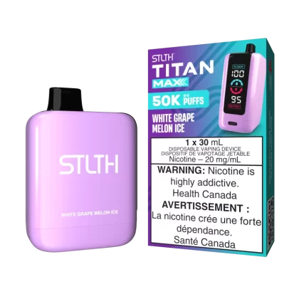 WHITE GRAPE MELON ICE - STLTH Titan Max 50k Disposable
