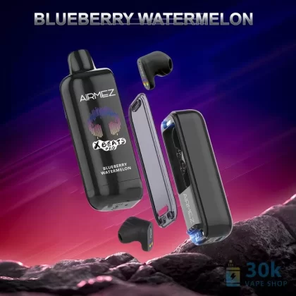 Airmez Xbeat 50K PRO: 50K Puffs Dual Mesh Vape with Hi-Fi Headphones