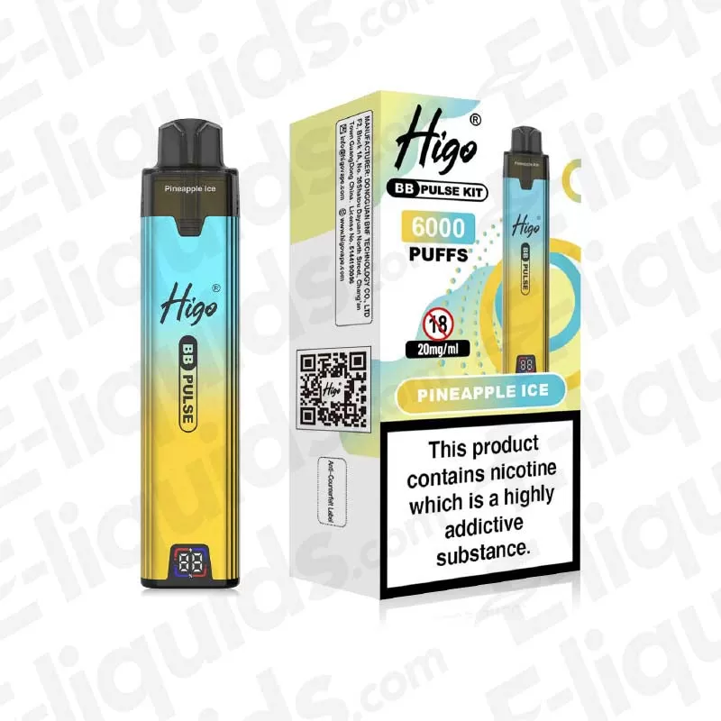 Higo BB Pulse Pineapple Ice Prefilled Pod Kit