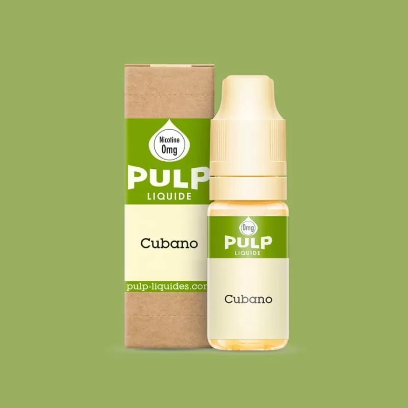 E-liquide Cubano 10ml - PULP Original