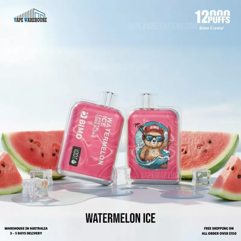 BIMO Crystal 12000 Puffs Watermelon Ice