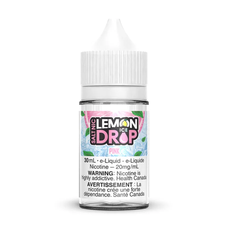 Lemon Drop Ice Salt – Pink Nic Salt E-Liquid