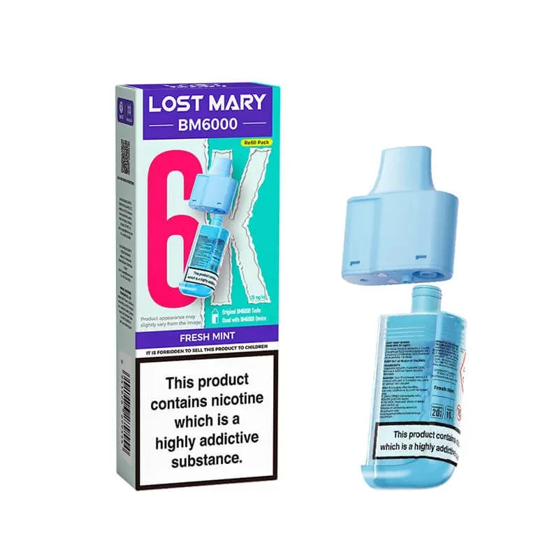 Lost Mary BM6000 Fresh Mint Pods