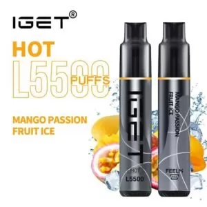iGET VAPE 5500 PUFF – MANGO PASSION FRUIT ICE
