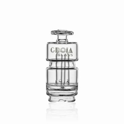 4" Compact Mini Can Glass Attachment for Puffco Peak & Peak Pro | Croia Glass