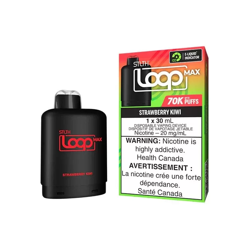 STLTH Loop Max 70K Pod – Strawberry Kiwi