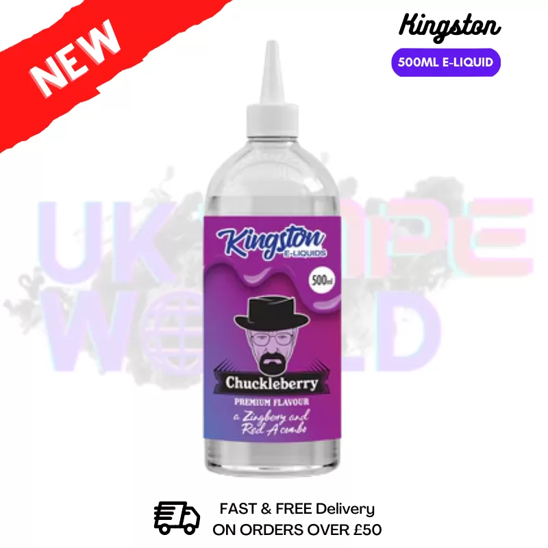 Kingston Chuckleberry 500ml Eliquid - Price
