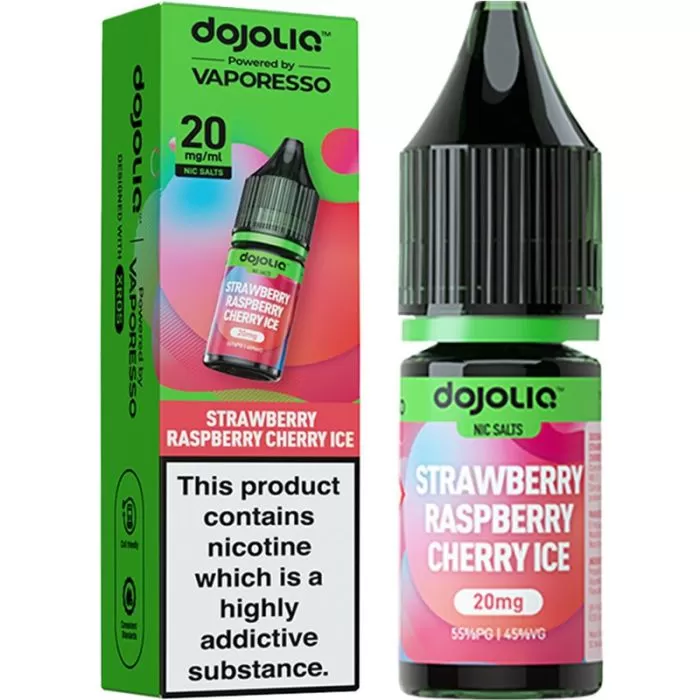 Strawberry Raspberry Cherry Ice Nic Salt 10ml
