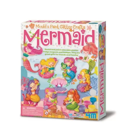4M Mould & Paint – Glitter Mermaid ชุดของเล่นศิลปะปั้น ระบายสี