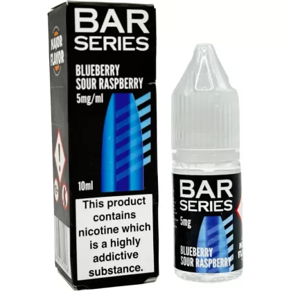 5mg Bar Series Nic Salts 10ml (50VG/50PG) – Blueberry Sour Raspberry