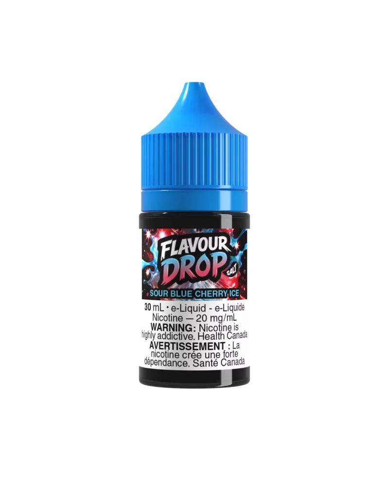 S Blue Cherry Ice by Flavour Drop Salt Nic