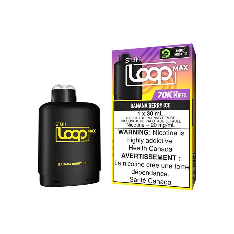 STLTH LOOP MAX Pod Pack - Banana Berry Ice (AB)
