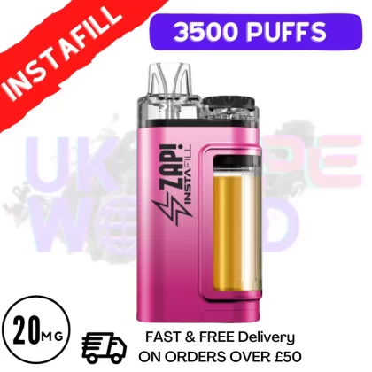 Zap Instafill Bar 3500 Puff Pink Lemonade