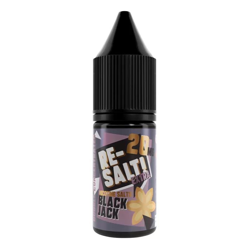 Black Jack 10ml Nic Salt By Re-Salt