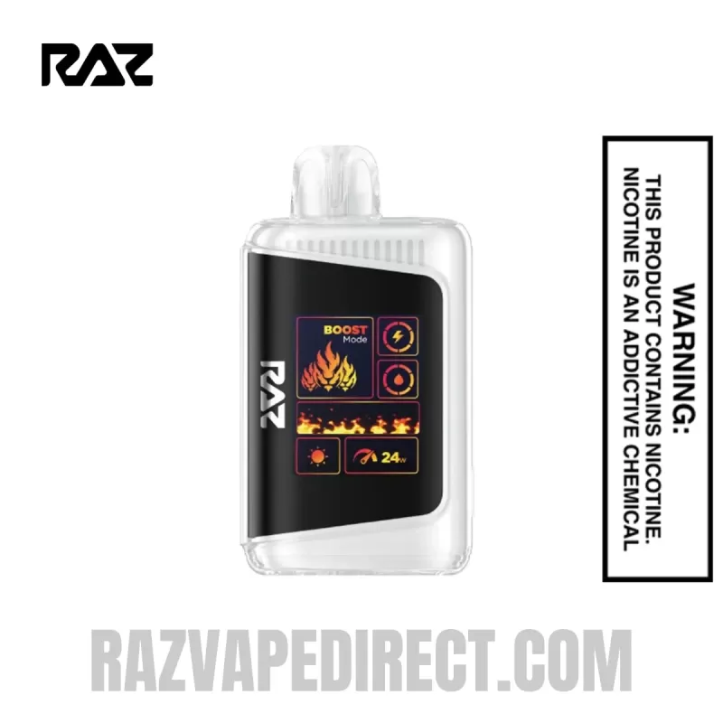 Clear RAZ DC25000 Disposable Vape