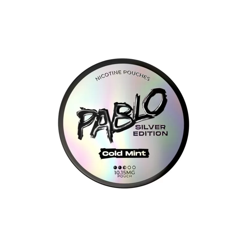 Pablo Silver Edition Nicotine Pouches Cold Mint