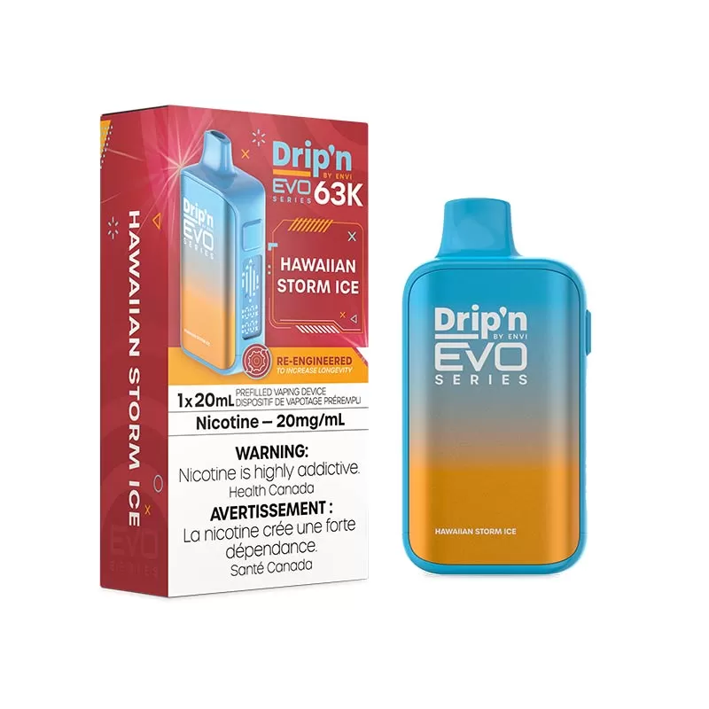 Drip'n by Envi EVO Series 63K Disposable - Hawaiian Storm Ice (ON)