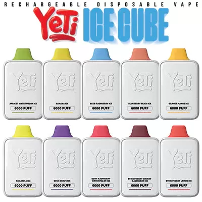 Yeti Ice Cube 6000 puff | 5% Nic Salt