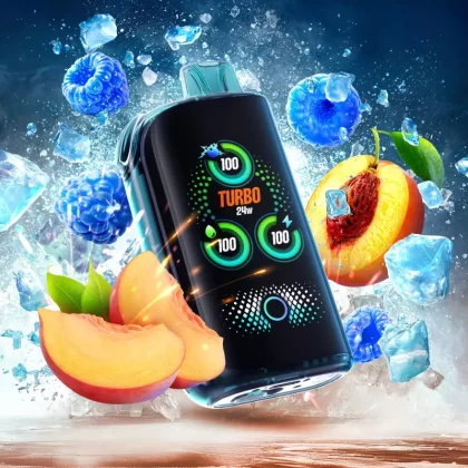 [Frozen] Drip'n by Envi x Fasta Blast 30K Disposable - Peach Blue Razz Ice