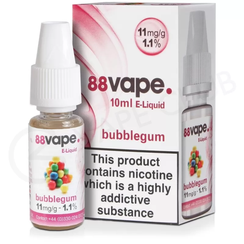 88Vape E-Liquid Vape Juice Bundle – 20 Bottles £16.99