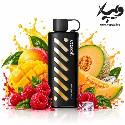 پاد یکبار مصرف وزول گیر شیشا ۲۵۰۰۰ پاف طعم انبه تمشک ملون | Vozol Gear Shisha 25000 Maiden Killer