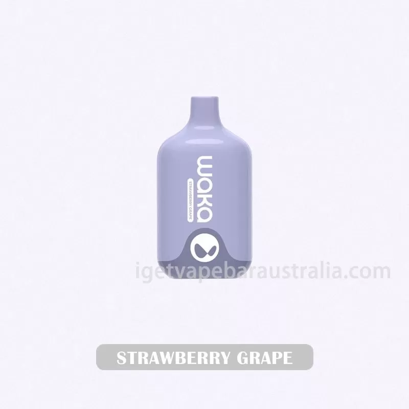 WAKA Smash 6000 Strawberry Grape – A delicious mix of ripe strawberries and juicy grapes